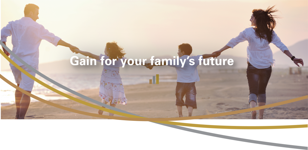 image of a family relaxing at the beach after visiting Rempel Capital for an investment consultation on their portfolio